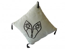 Handmade Embroidered cushion BABOUCHE